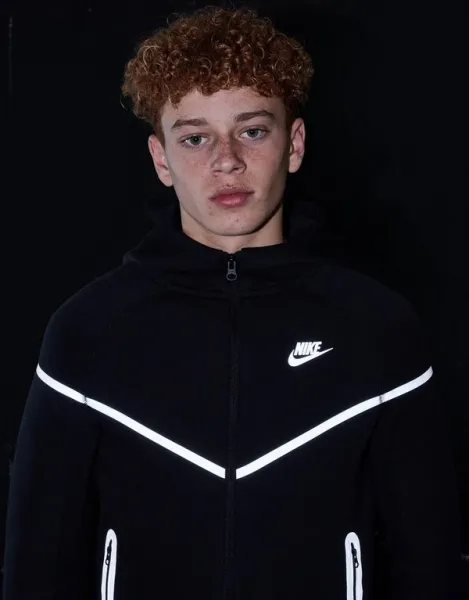 Nike Mikina S Kapucňou   B Nsw Tch Flc Ssnl B