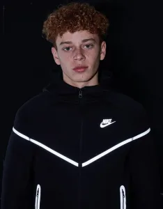 Nike Mikina S Kapucňou   B Nsw Tch Flc Ssnl B