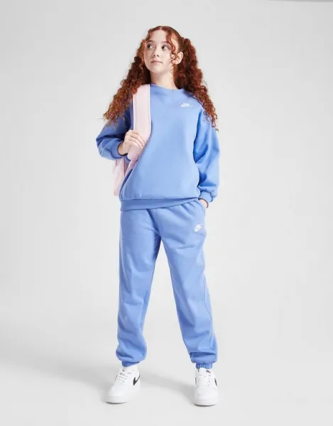 Nike Mikina G Nsw Club Flc Ovrszd Crew Lbr Girl