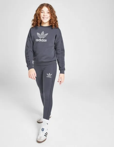 adidas Mikina (G)Gltr Tref 3S Crew Blu G