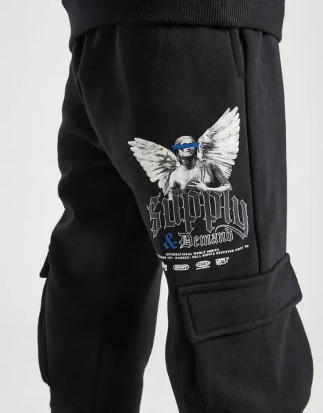 Supply&demand Nohavice  Argon Jog Pnt Blk