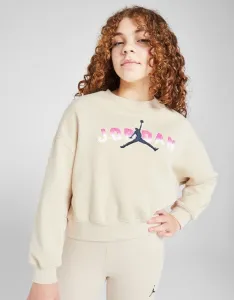 Jordan Mikina (G)Jdan Lgo Crew Lt Brwn G
