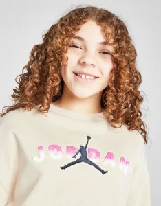 Jordan Mikina (G)Jdan Lgo Crew Lt Brwn G