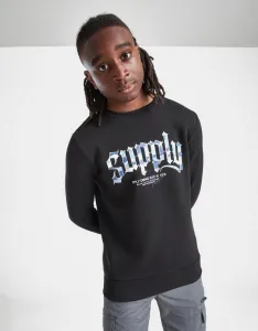 Supply&demand Mikina Hydro Crew Blk