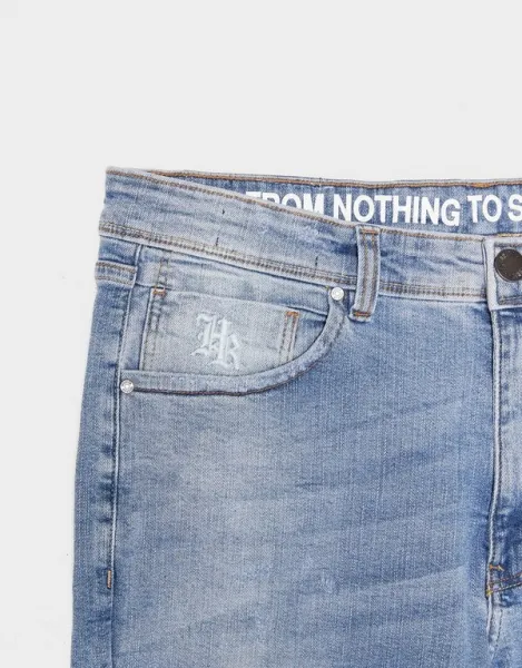 Hoodrich Nohavice  Jeans Titan