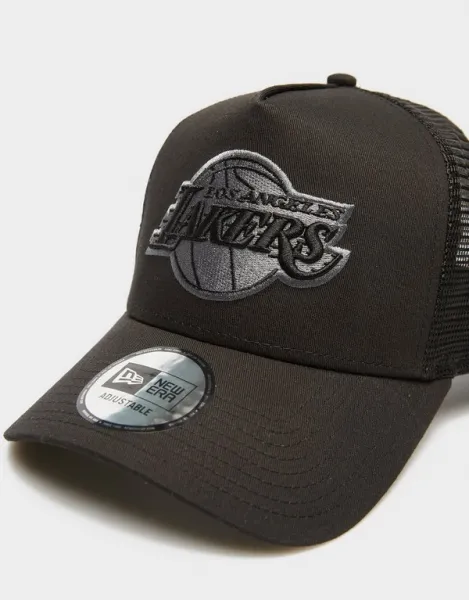 New Era Čiapka Bob Logo 9Forty Trucker Lakers Los Angeles La