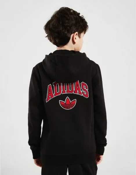 adidas Mikina S Kapucňou Collegiate B
