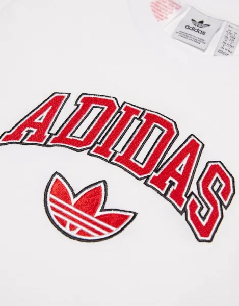 adidas Tričko Collegiate Tee White B