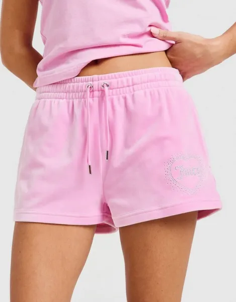 Juicy Couture Šortky  Diamente Heart Logo