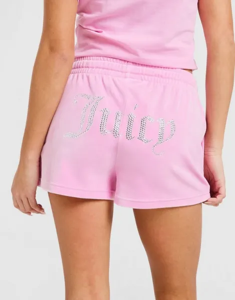 Juicy Couture Šortky  Diamente Heart Logo
