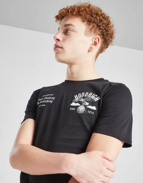 Hoodrich Tričko Eagle Tee Blk/blu