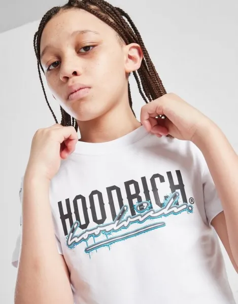 Hoodrich Tričko Splat Tee Wht/blu