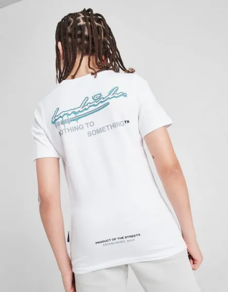 Hoodrich Tričko Splat Tee Wht/blu
