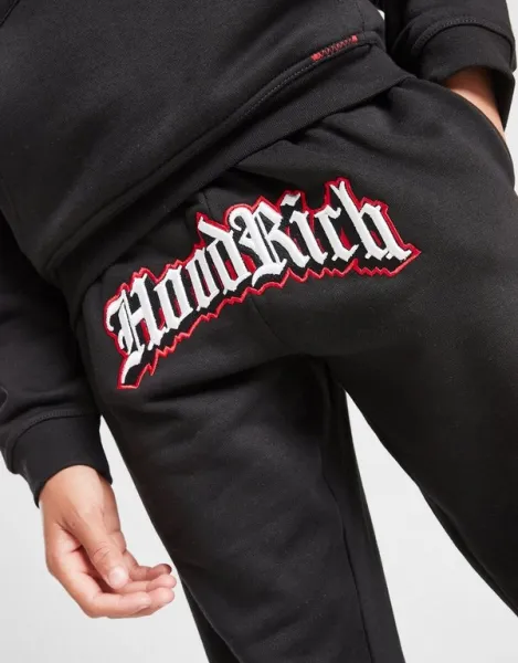 Hoodrich Nohavice  Gothic Jog Blk/rd