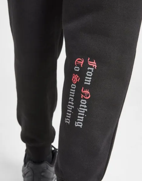 Hoodrich Nohavice  Gothic Jog Blk/rd
