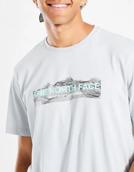 The North Face Tričko Frnt Digi Mtn T Gry