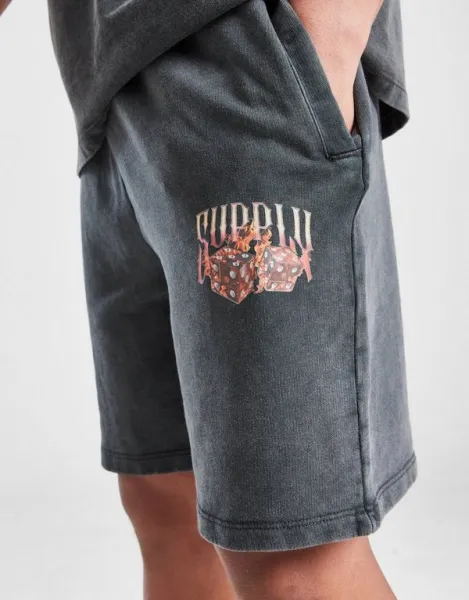 Supply&demand Šortky  Fire Dice Blk-Blk B
