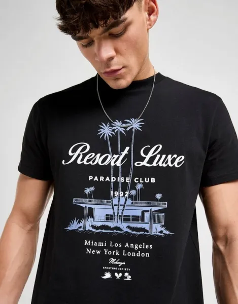 Mckenzie Tričko Resort Tee Blk-Blk
