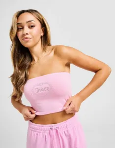 Juicy Couture Top Bandeau Diamente Heart Logo