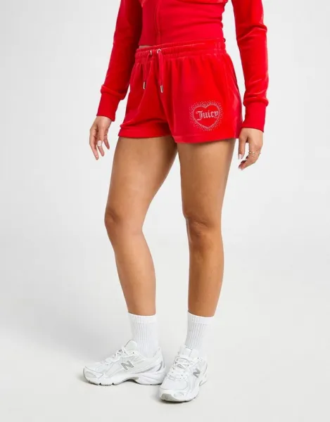 Juicy Couture Šortky  Diamente Heart Logo