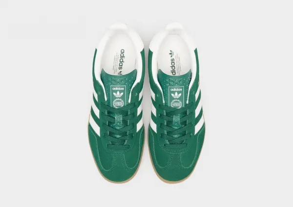 adidas Gazelle Indoor J "Collegiate Green Gum" (JS3800)