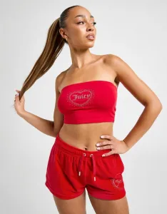 Juicy Couture Top Bandeau Diamente Heart Logo