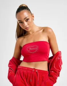 Juicy Couture Top Bandeau Diamente Heart Logo