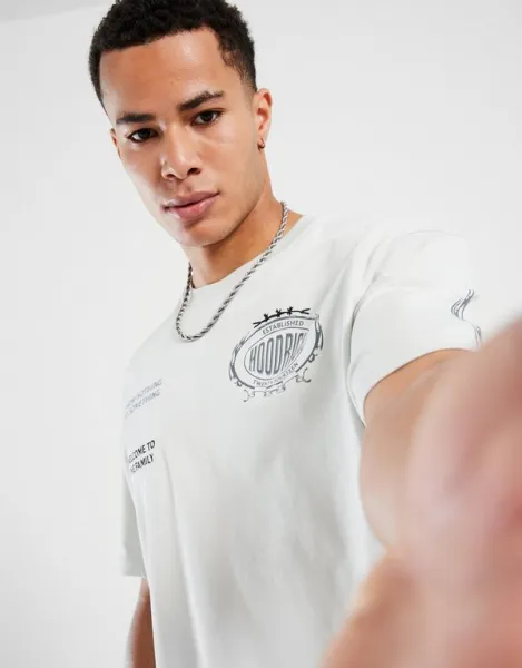 Hoodrich Tričko Noir