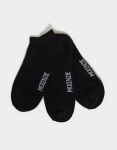 Mckenzie Ponožky 3Pk Low Ped Sock Blk