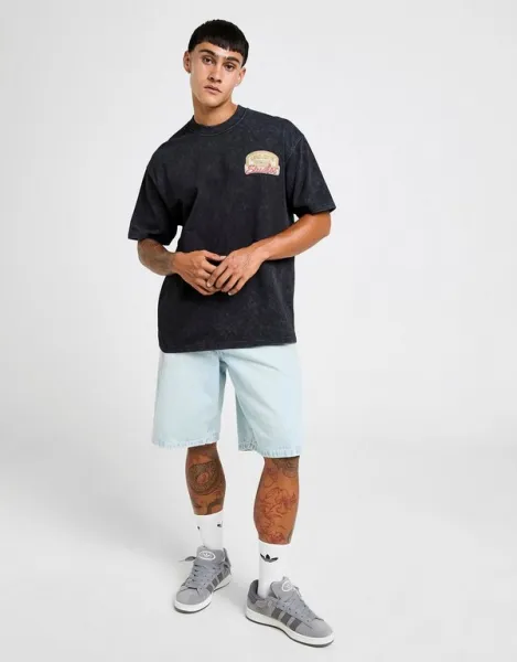 Unlike Humans Šortky  Denim Mick