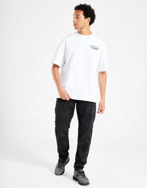 Supply&demand Tričko Tracked Int Tee Wht-Wht