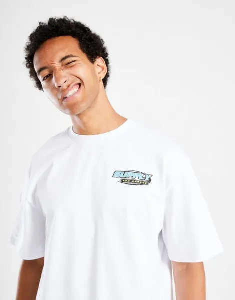 Supply&demand Tričko Tracked Int Tee Wht-Wht
