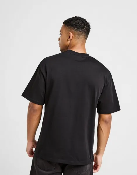 Supply&demand Tričko Nasty Tee Blk-Blk