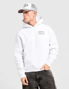 Supply&demand Mikina S Kapucňou Ocean Hd Wht-Wht