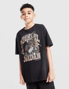Jordan Tričko Mj Wsh Lgo Tee Blk B