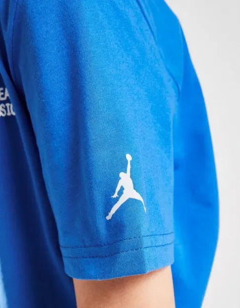 Jordan Tričko Jrdn Stamp Tee Blu B