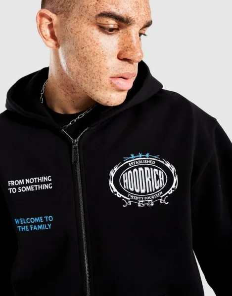 Hoodrich Tričko Noir- Oversized Tričko