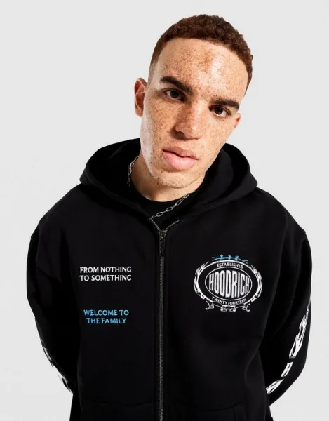 Hoodrich Tričko Noir- Oversized Tričko