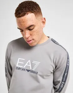 Emporio Armani 7 Mikina Tape Ll Crew Sharkskin
