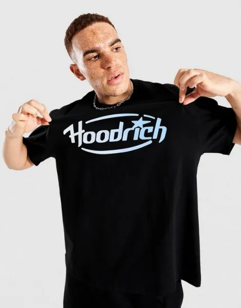 Hoodrich Tričko Curve Tee Blk/blu