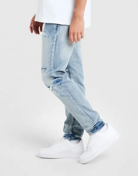 Supply&demand Nohavice  Slim Jeans Ripped Omar
