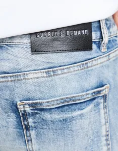 Supply&demand Nohavice  Slim Jeans Ripped Omar