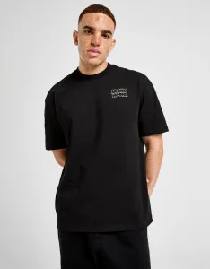 Unlike Humans Tričko Margs Tee Blk-Blk