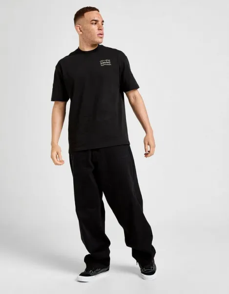Unlike Humans Tričko Margs Tee Blk-Blk