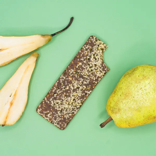 Superfood tyčinka hruška a konopné semienko váha 50g