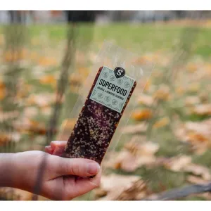 Superfood tyčinka hruška a konopné semienko váha 50g