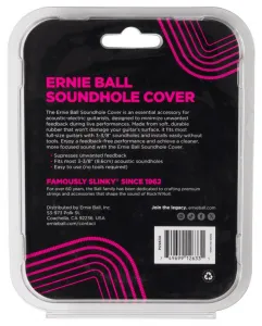 Ernie Ball Acoustic Sound Hole Cover 3-3/8in