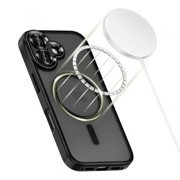 Tech-Protect MagCam MagSafe, iPhone 17, čierne matné