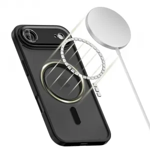 Tech-Protect MagCam MagSafe, iPhone Air, čierne matné