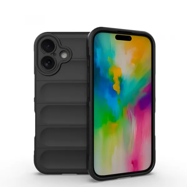 Wency Magic Shield obal, iPhone 16, čierny